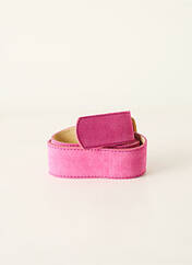 Ceinture rose SIGNE NATURE pour femme seconde vue