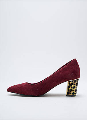 Escarpins talon bottier talon de 4 à 6cm violet METAMORF'OSE femme