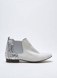 Bottines/boots talon bas talon plat jusqu'à 3cm argent AXELL femme