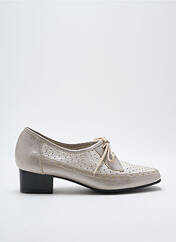 Derbies beige ALEXANDRIA pour femme seconde vue