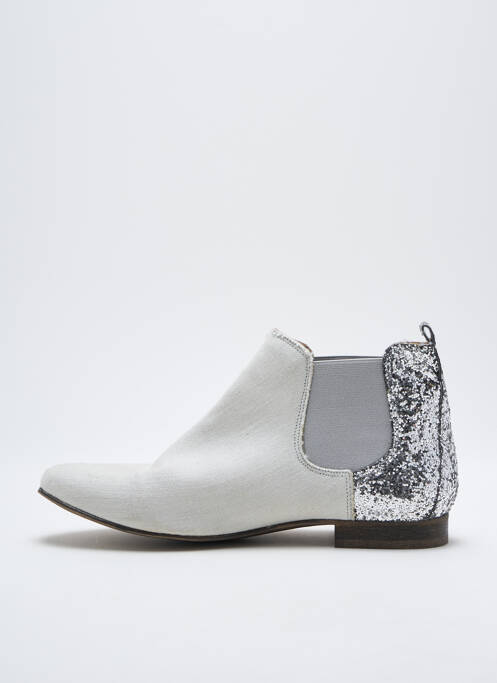 Bottines/Boots argent AXELL pour femme