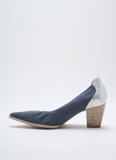 Escarpins bleu FRANCE MODE pour femme