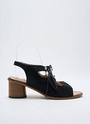 Sandales/Nu pieds noir J.METAYER pour femme seconde vue