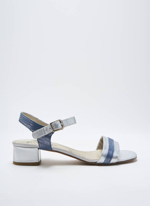 Sandales/Nu pieds bleu J.METAYER pour femme