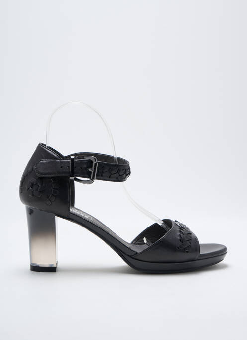 Sandales/Nu pieds noir MAM'ZELLE pour femme