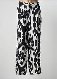 Pantalon droit taille haute taille haute noir STREET ONE femme