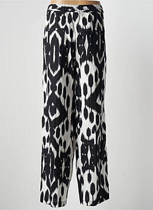 Pantalon droit taille haute taille haute noir STREET ONE femme