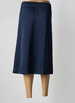 Jupe mi-longue taille haute bleu STREET ONE femme
