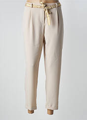 Pantalon 7/8 beige PLEASE pour femme seconde vue