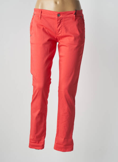 Pantalon chino rouge PLEASE pour femme