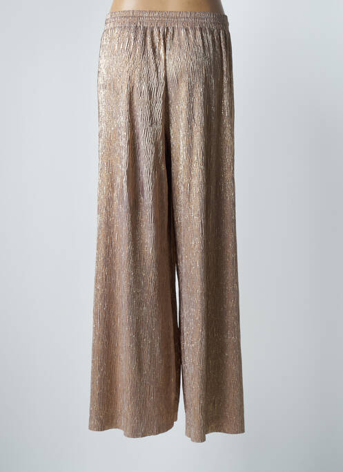 Pantalon large or NEKANE pour femme