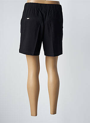 Short coupe droite taille haute noir STREET ONE femme