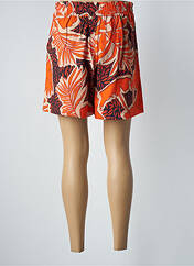 Short orange GEISHA pour femme seconde vue