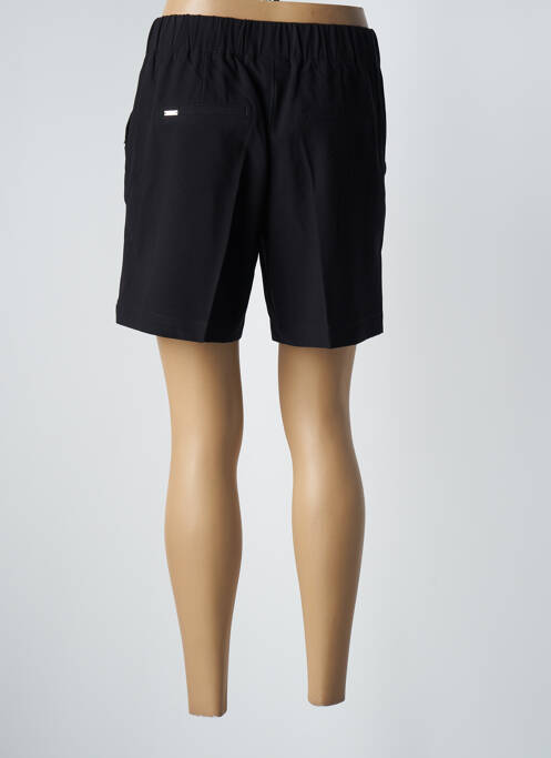 Short coupe droite taille haute noir STREET ONE femme