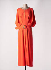 Robe longue orange IMPERIAL pour femme seconde vue