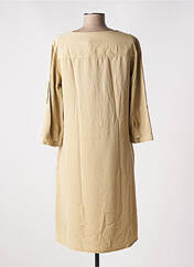 Robe mi-longue beige GEISHA pour femme seconde vue