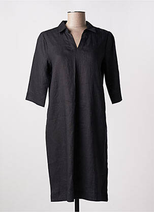 Robe mi-longue noir STREET ONE pour femme