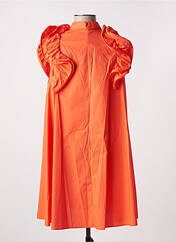 Robe mi-longue orange IMPERIAL pour femme seconde vue