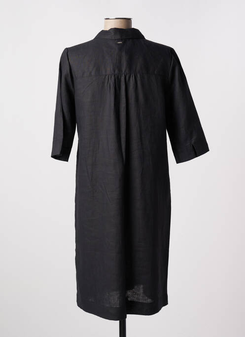 Robe mi-longue noir STREET ONE femme