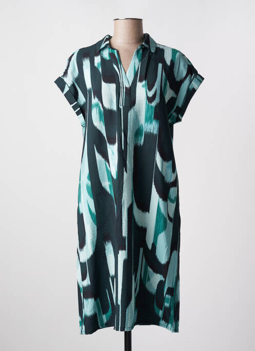 Robe mi-longue vert STREET ONE pour femme