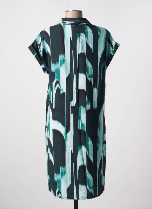 Robe mi-longue vert STREET ONE pour femme