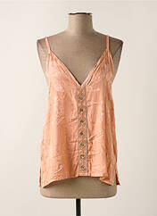 Top orange NEKANE pour femme seconde vue