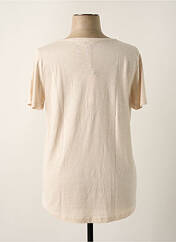 T-shirt beige STREET ONE pour femme seconde vue