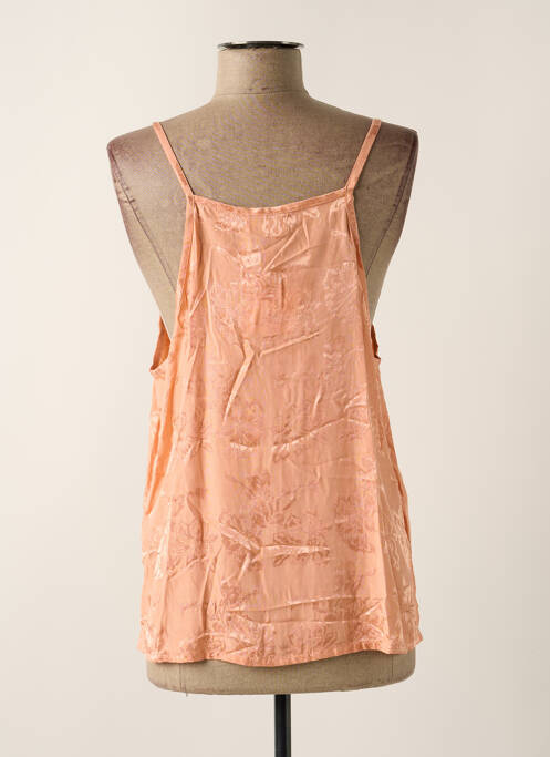 Top orange NEKANE pour femme