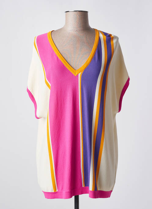 Pull rose SCORZZO pour femme
