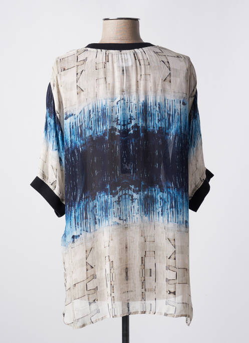 Tunique manches courtes beige NÜ pour femme