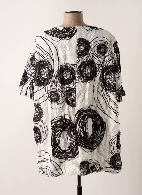 Tunique manches courtes blanc GERSHON BRAM pour femme