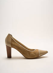 Escarpins beige FRANCE MODE pour femme seconde vue