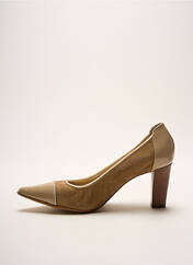 Escarpins beige FRANCE MODE pour femme seconde vue