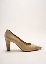 Escarpins beige FRANCE MODE pour femme seconde vue