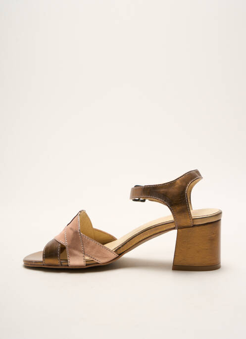 Sandales/Nu pieds rose LIBRE COMME L'AIR pour femme