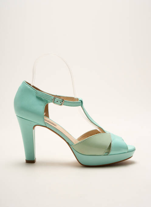 Sandales/Nu pieds vert GADEA pour femme