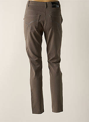 Pantalon slim stretch taille normale gris OLSEN femme