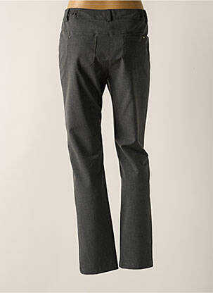 Pantalon droit stretch taille normale gris AGATHE & LOUISE femme