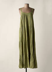 Robe longue vert CREAM pour femme seconde vue