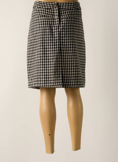 Jupe mi-longue noir AGATHE & LOUISE pour femme