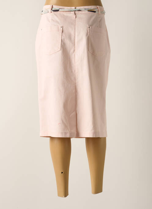 Jupe mi-longue rose PAUPORTÉ pour femme