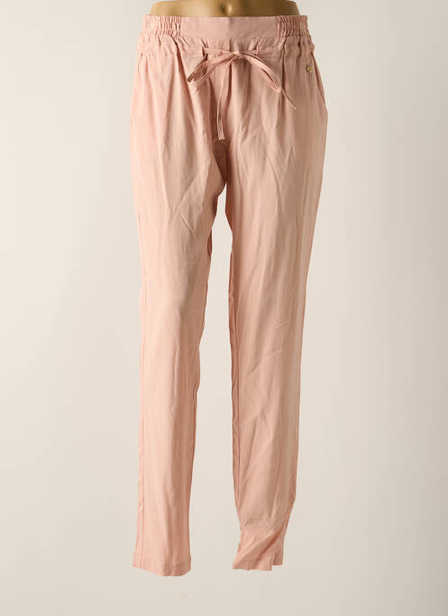 Pantalon droit rose LE PETIT BAIGNEUR pour femme