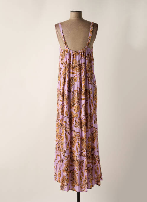 Robe longue violet CREAM pour femme