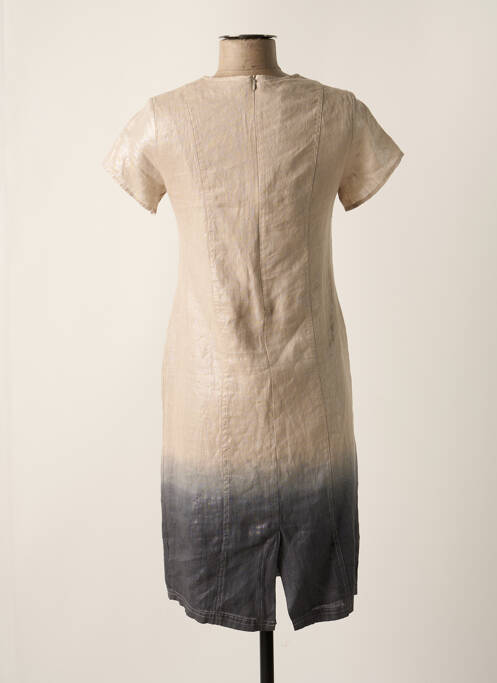 Robe mi-longue beige MERI & ESCA pour femme