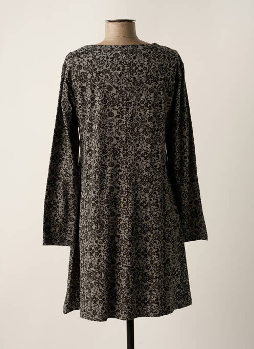 Robe mi-longue gris AGATHE & LOUISE pour femme