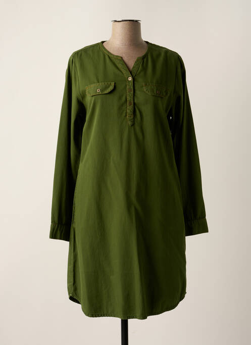 Robe mi-longue vert AGATHE & LOUISE pour femme