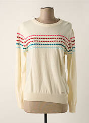 Pull beige AGATHE & LOUISE pour femme seconde vue