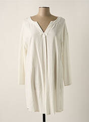 Robe courte blanc CREAM pour femme seconde vue