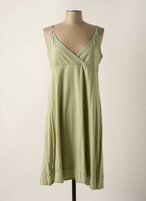 Robe mi-longue vert INGE DE JONGE pour femme