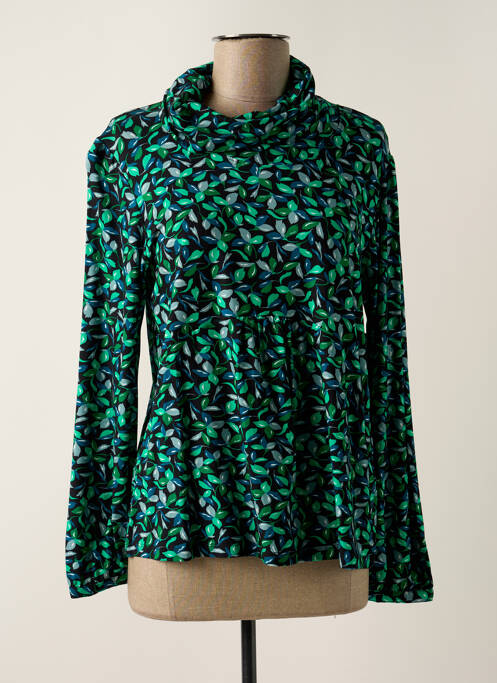 Sous-pull vert AGATHE & LOUISE pour femme